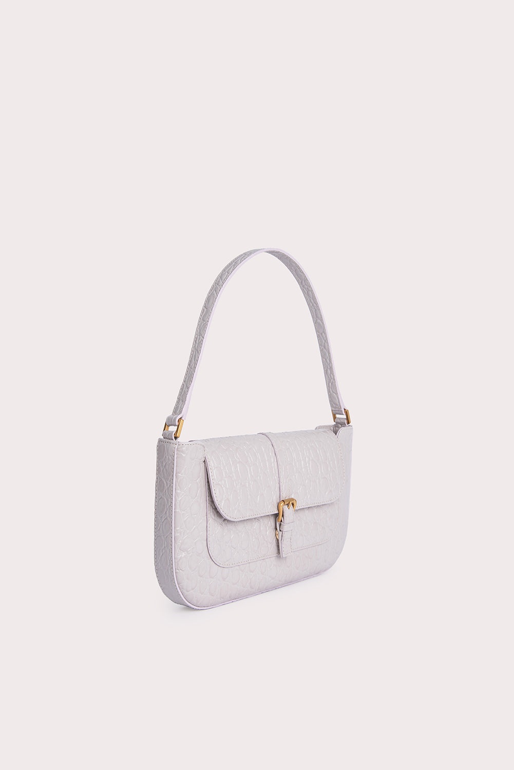 Miranda Dawn Circular Croco Embossed Leather - 3
