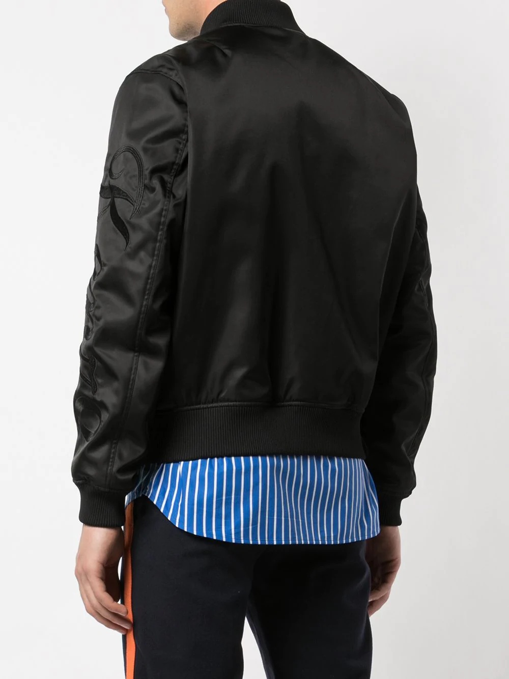 embroidered bomber jacket - 4