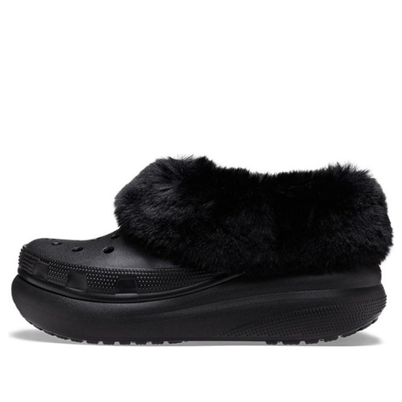 Crocs Furever Crush Shoe Clogs 'Black' 208446-001 - 1
