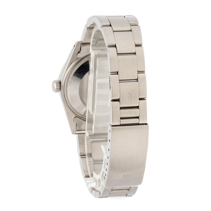 Rolex Date 15000 Stainless Steel Black Dial - 3