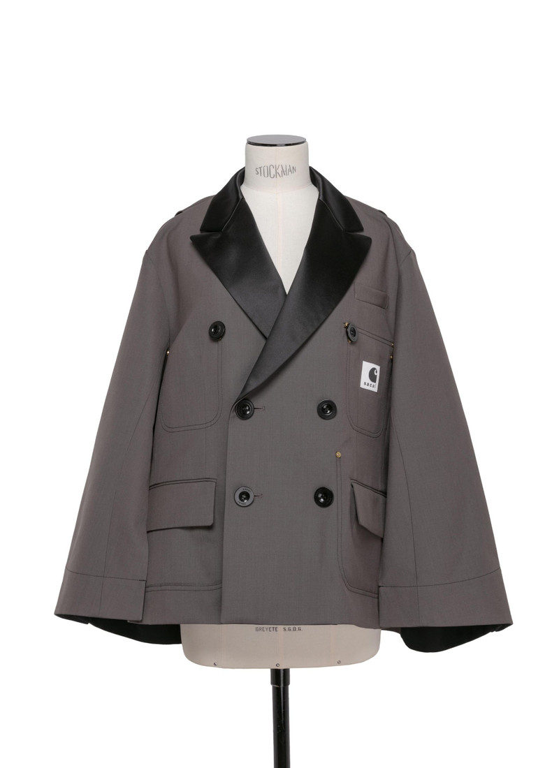 sacai Carhartt WIP Suiting Bonding Jacket | REVERSIBLE