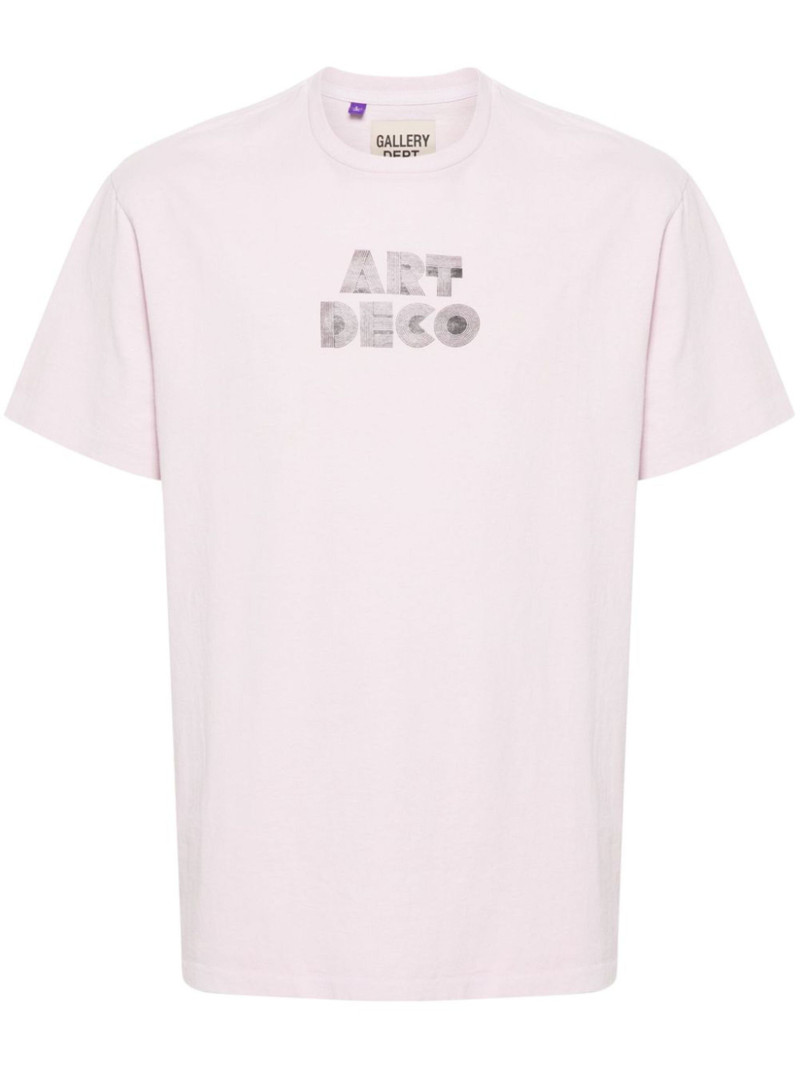 Art Deco cotton T-shirt - 1