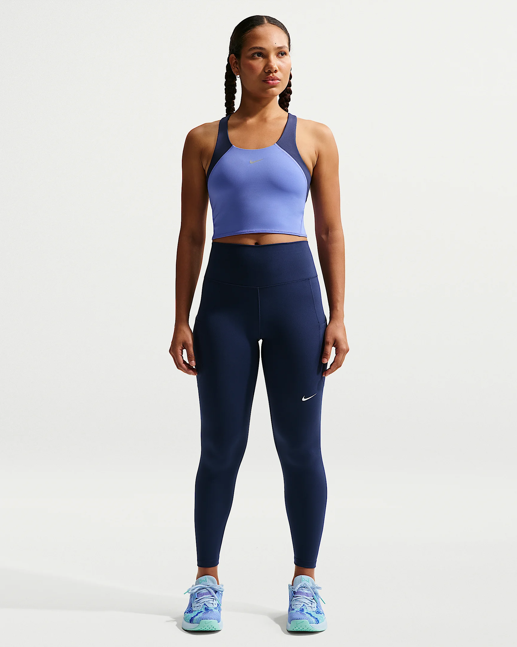 Nike One Women's High-Waisted 7/8 Leggings with Pockets - 1