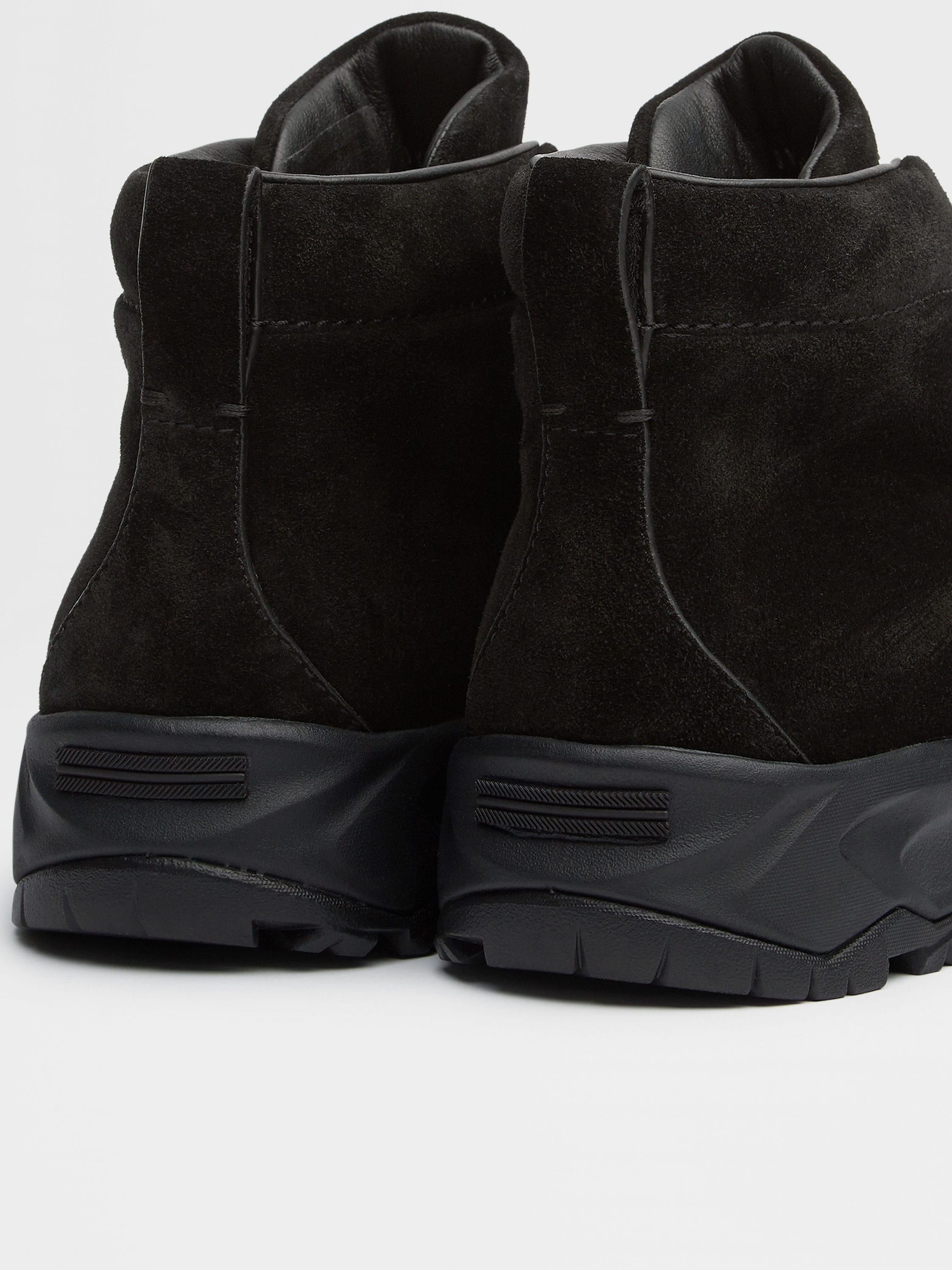 BLACK SUEDE TRIPLE STITCH™ VETTA SNEAKERS - 2