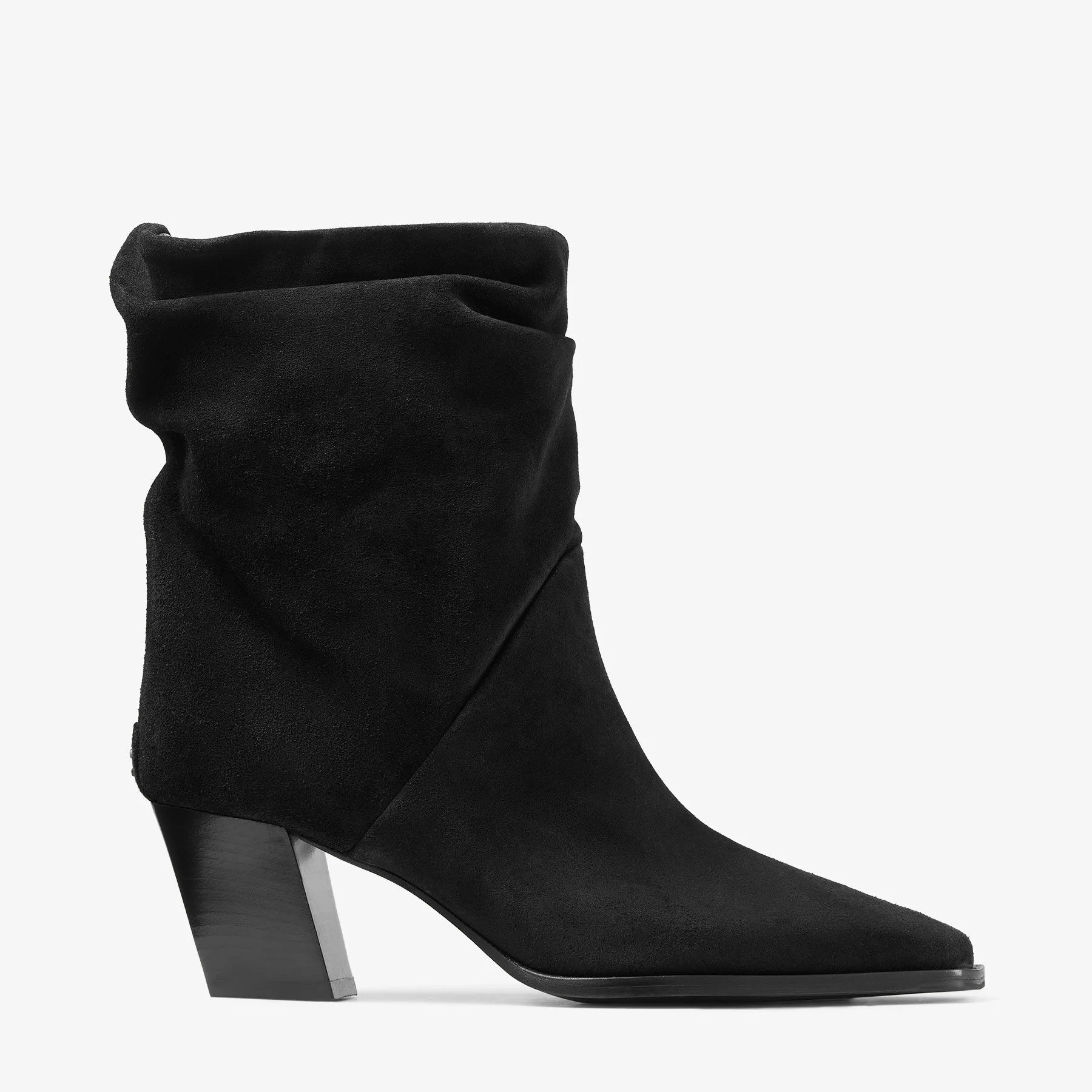 Hart Ankle Boot 60
Black Velvet Suede Ankle Boots - 1