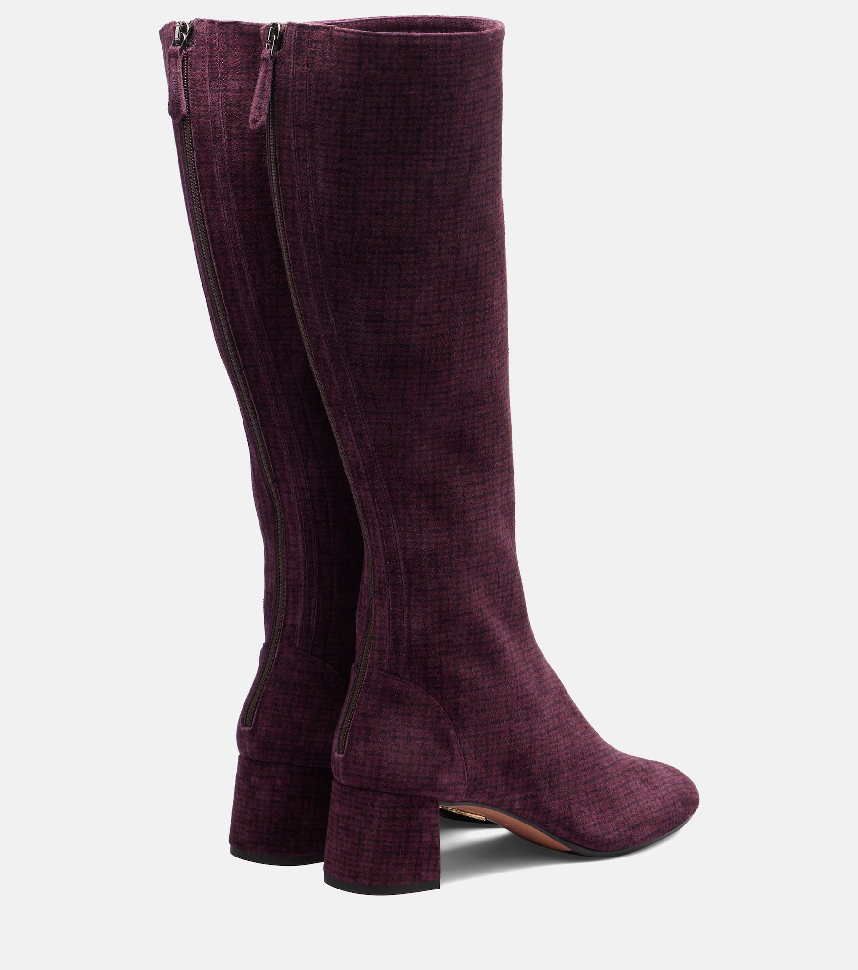 Saint Honoré 50 suede knee-high boots - 2