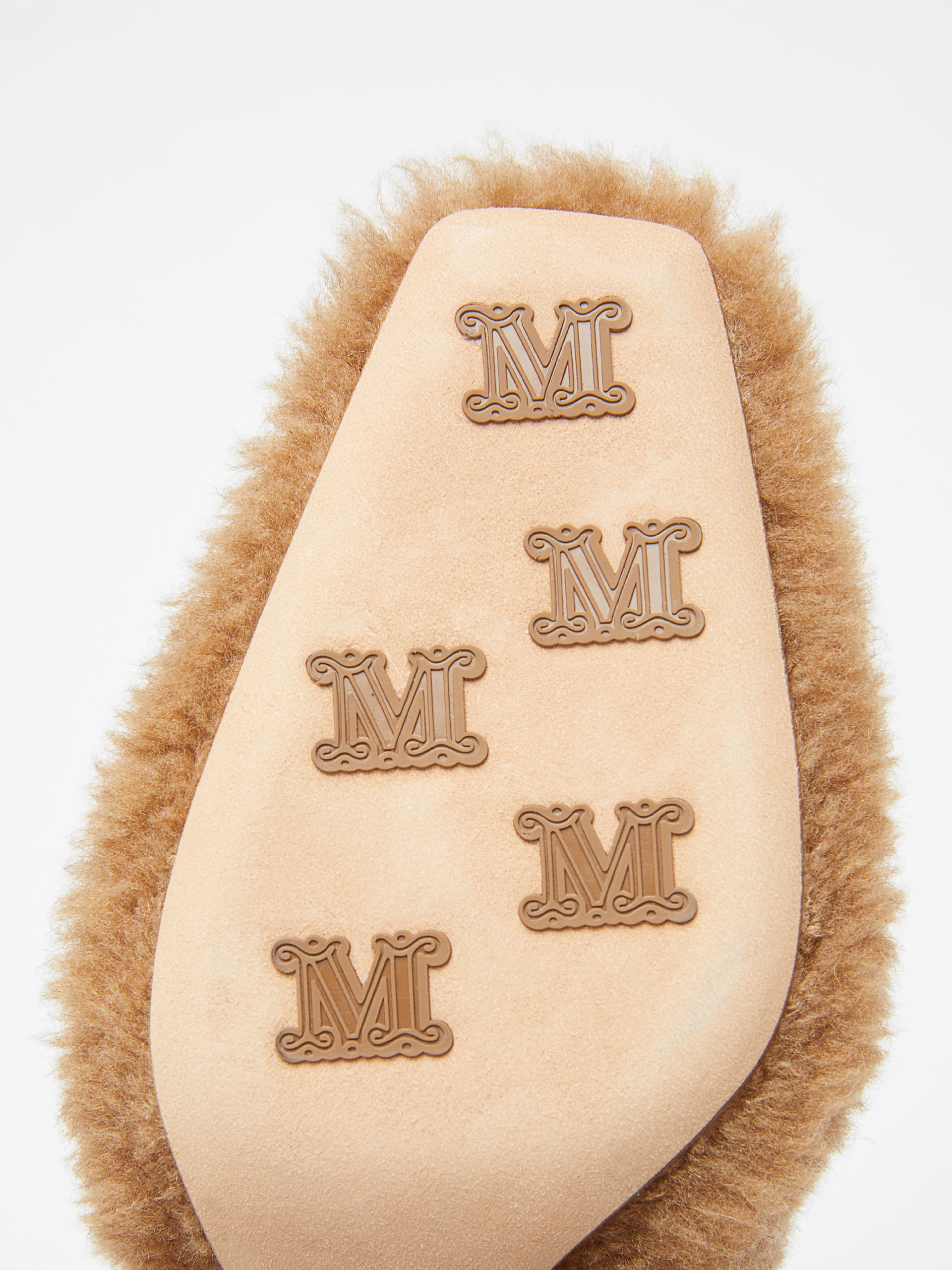 CLAREC Camel slingbacks - 5
