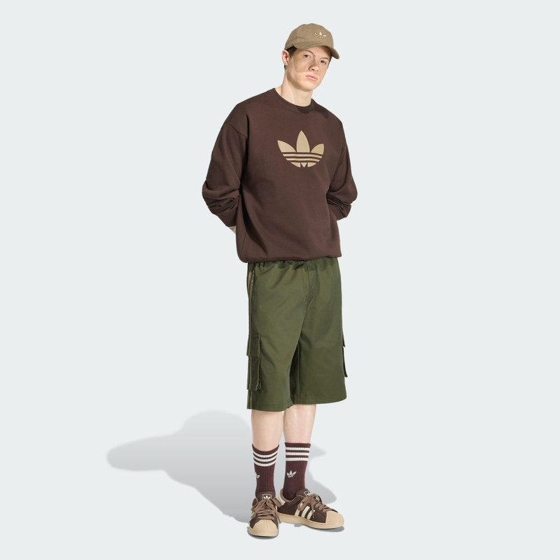 ADICOLOR COTTON TWILL CARGO SHORTS 4