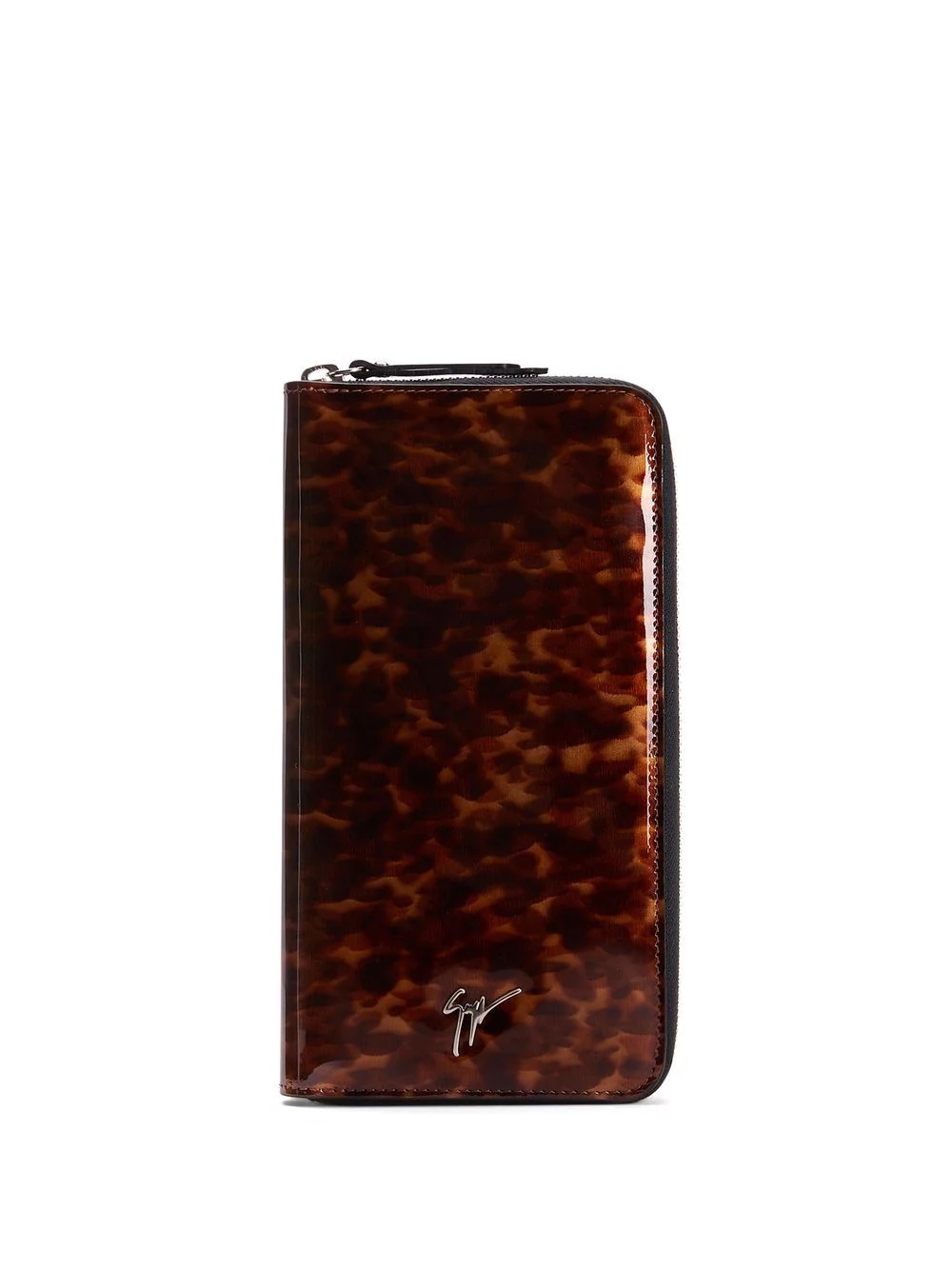 Samuel tortoiseshell-effect continental wallet - 1