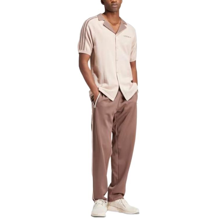 adidas Originals Premium Knitted Tee 'Pink' IS1414 - 5