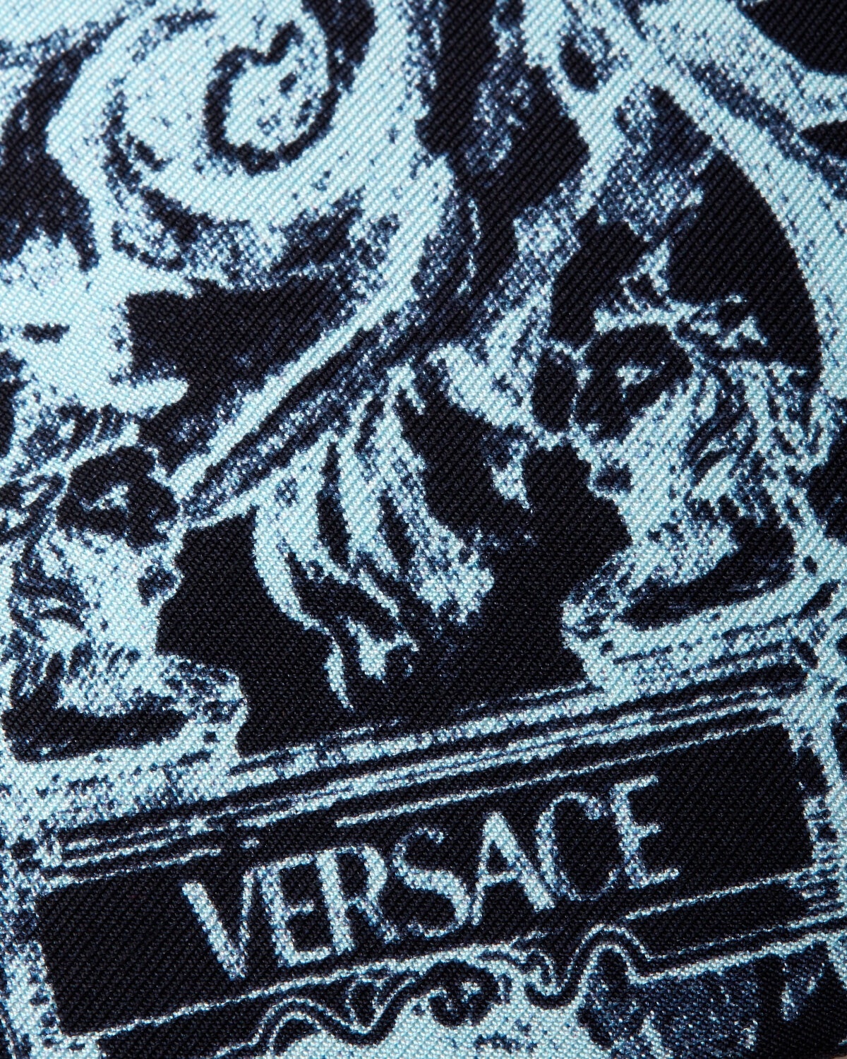 Barocco Stencil Silk Tie - 2