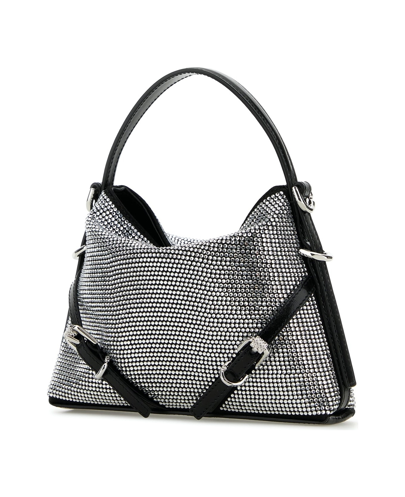 Embellished Satin Nano Voyou Handbag - 2