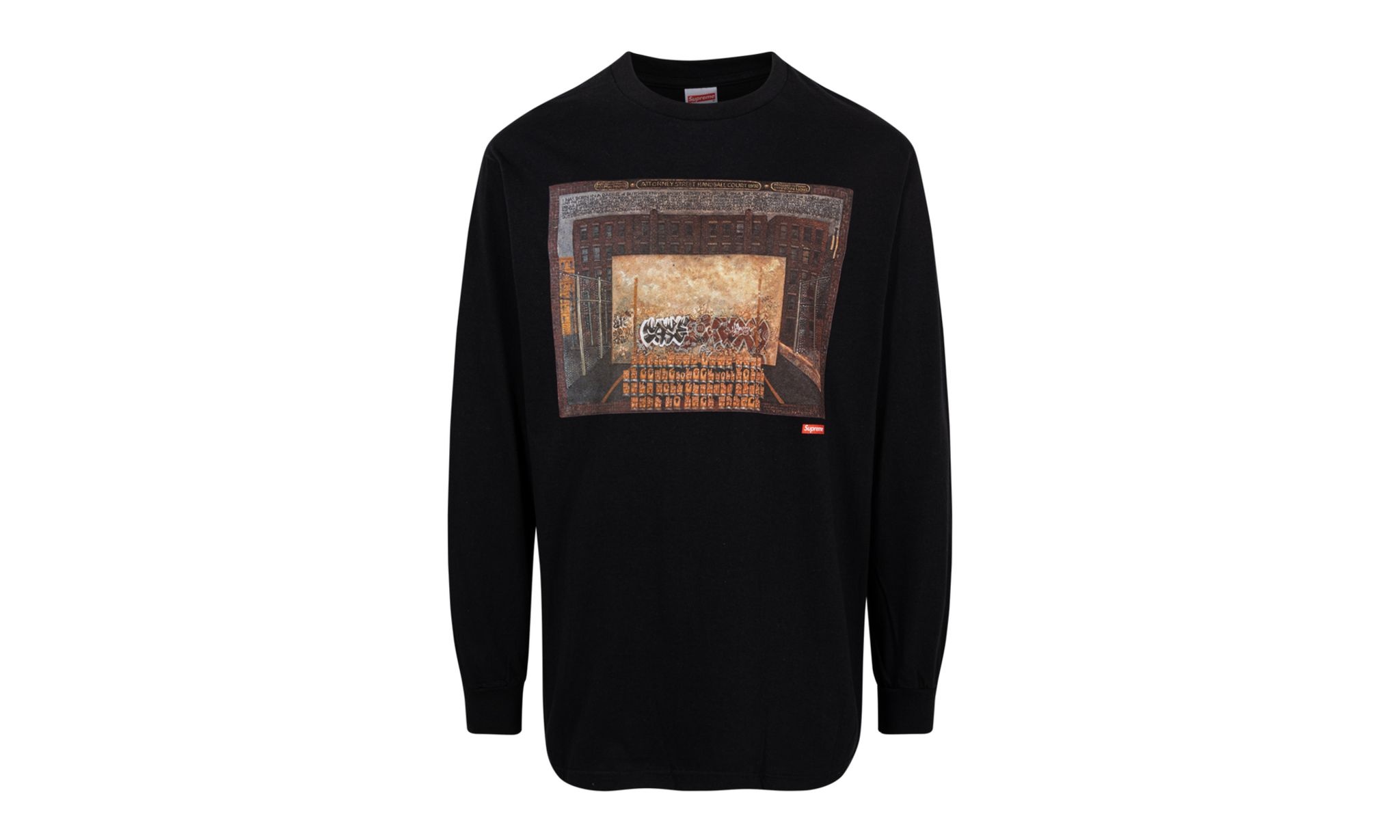 Tシャツ・カットソー FW19 Supreme Martin Wong Supreme Attorney Street L/S Tee Supreme Martin Wong Attorney Street L S Tee (FW19) - $58