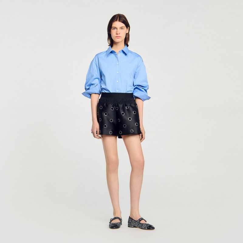 Sandro RHINESTONE SHORTS outlook