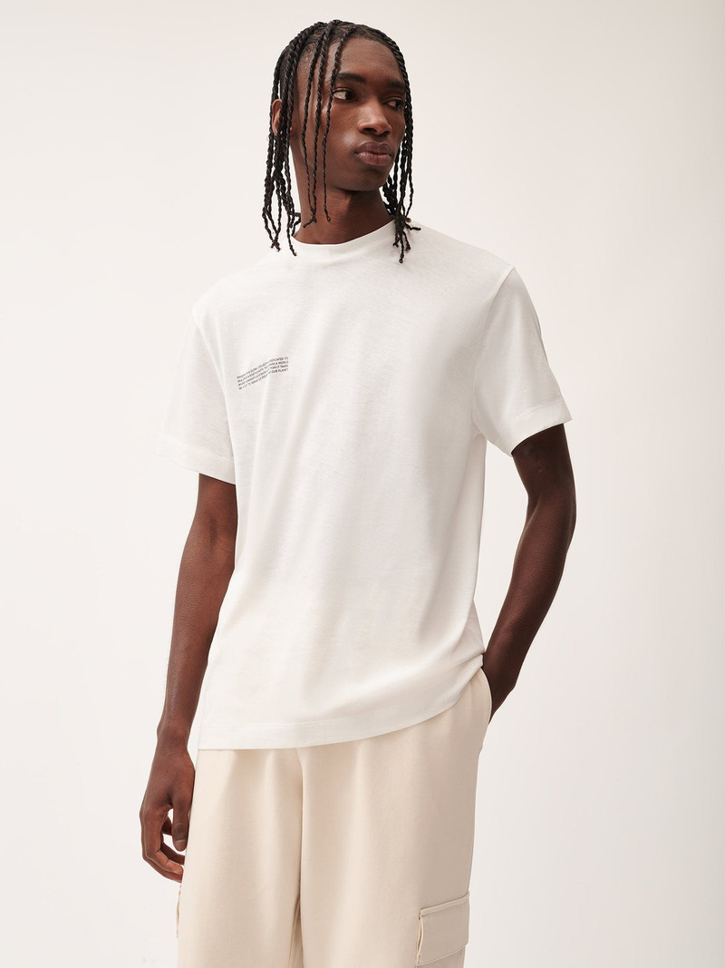 PANGAIA Mens 365 Lightweight T-shirt Bundle - Off-White outlook