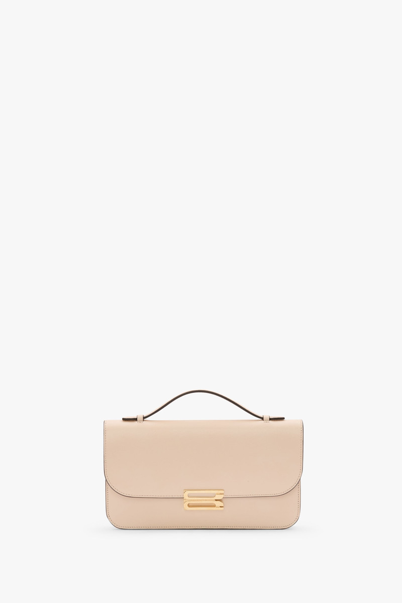 Victoria Beckham Dorian Pochette In Pale Rose Leather outlook