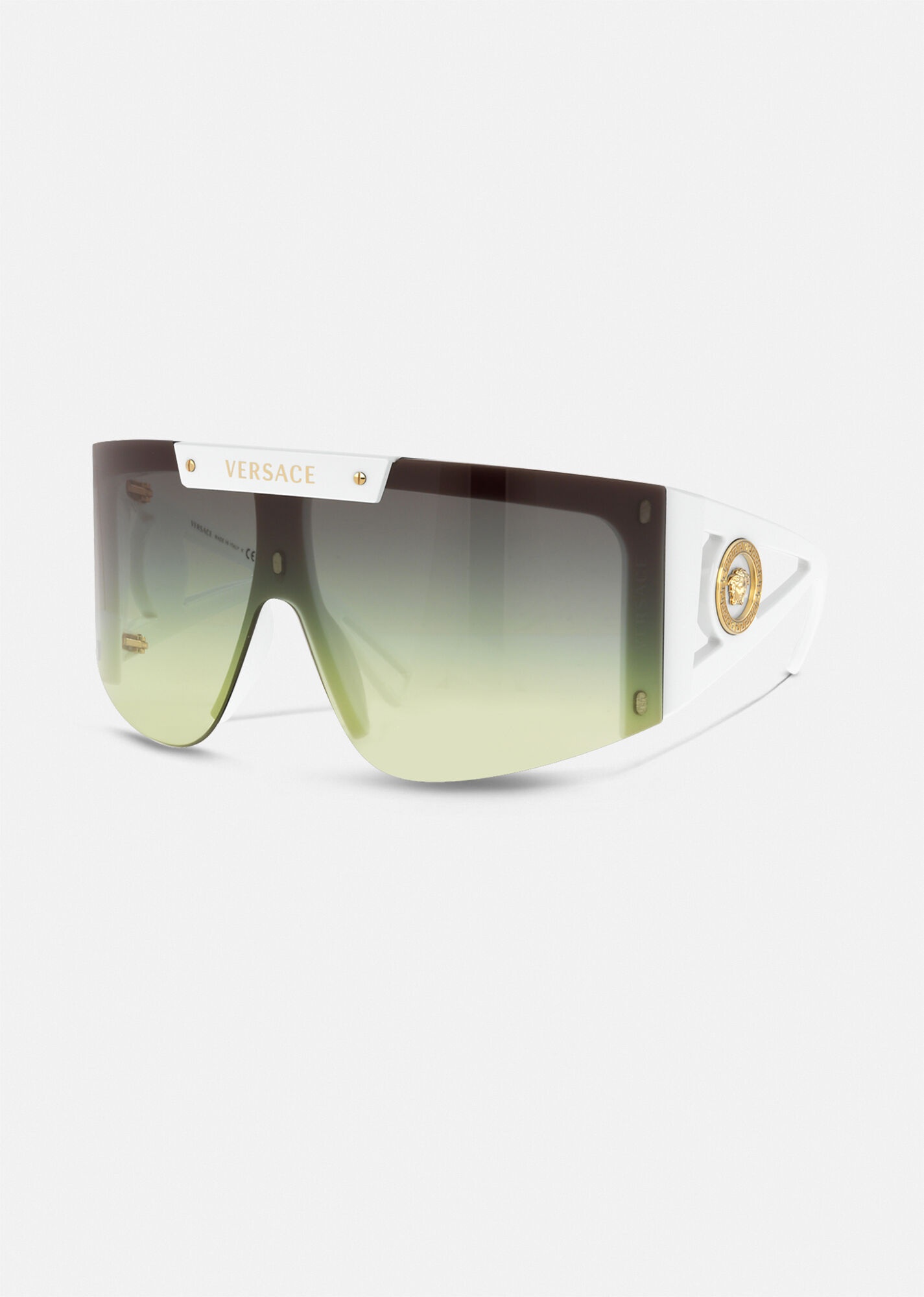 Medusa Icon Shield Sunglasses - 4