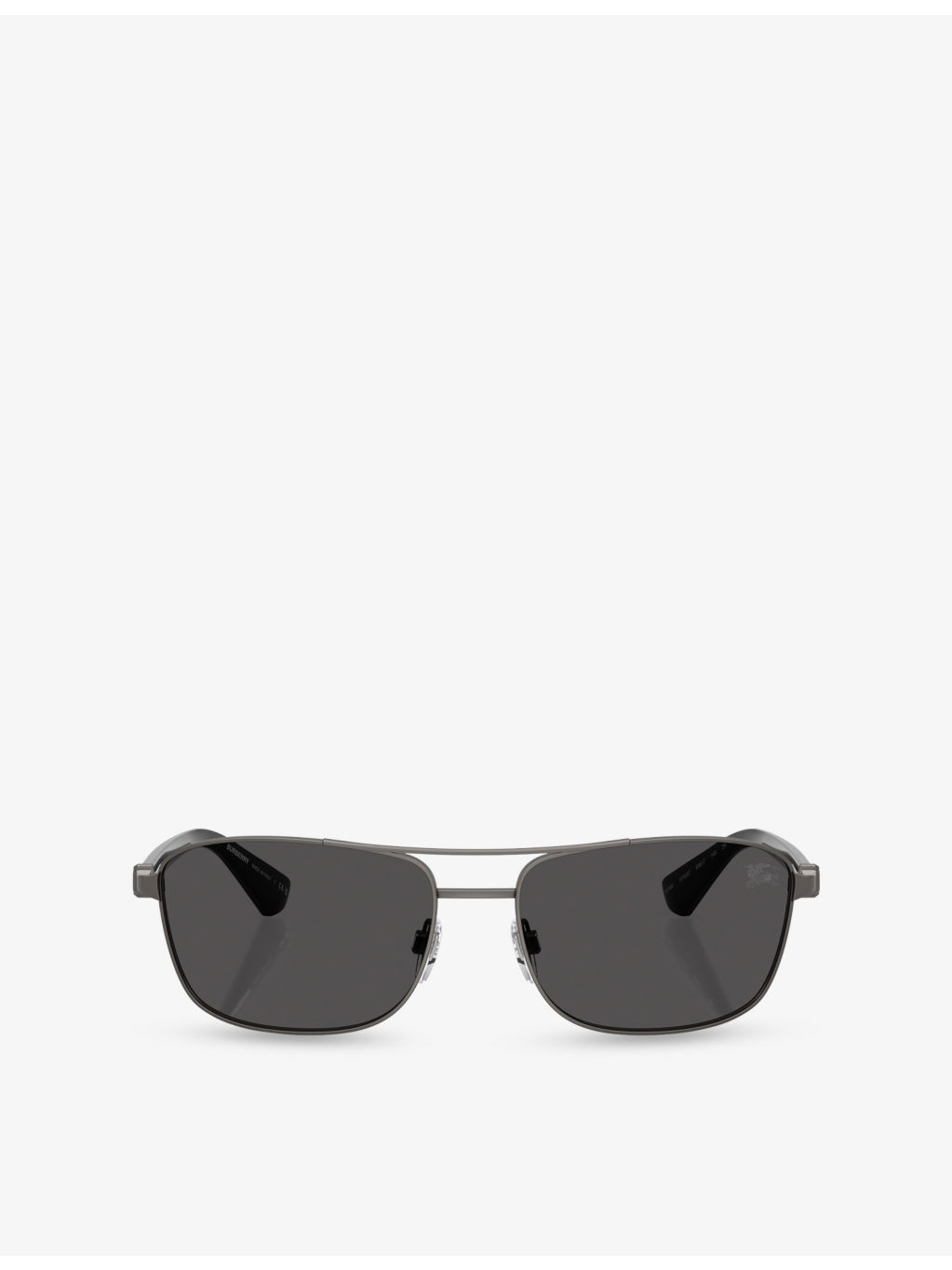 BE3163 Rectangle-Frame Metal Sunglasses - 1