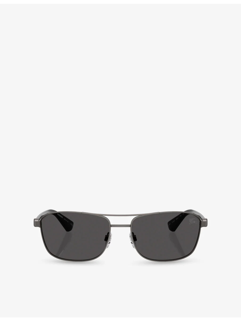 BE3163 Rectangle-Frame Metal Sunglasses - 1