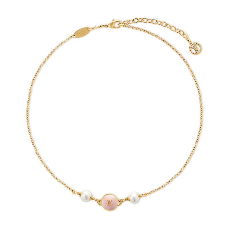 LV Pearly Confetti Necklace 1