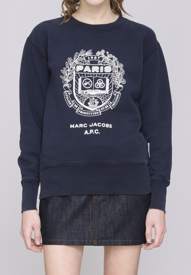 THE SHRUNKEN PARIS CREWNECK 3