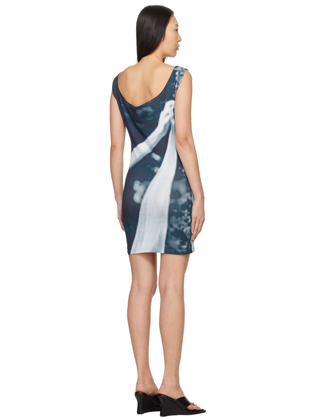 SSENSE Exclusive Blue Serenity Minidress - 3