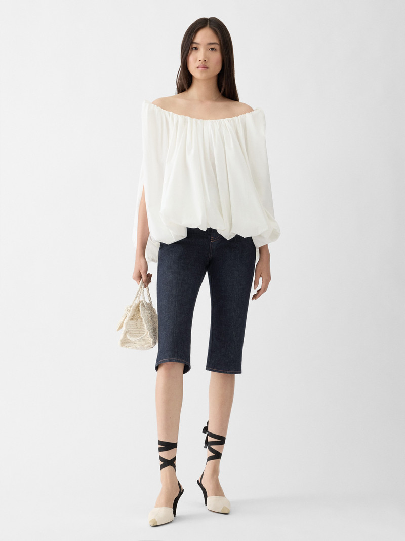 The de-Nîmes denim capri pants - 1