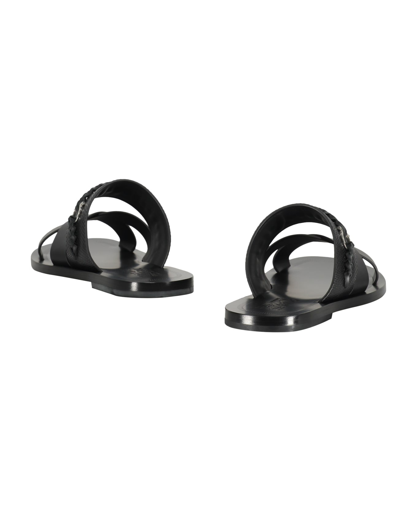 Leather Slides - 3