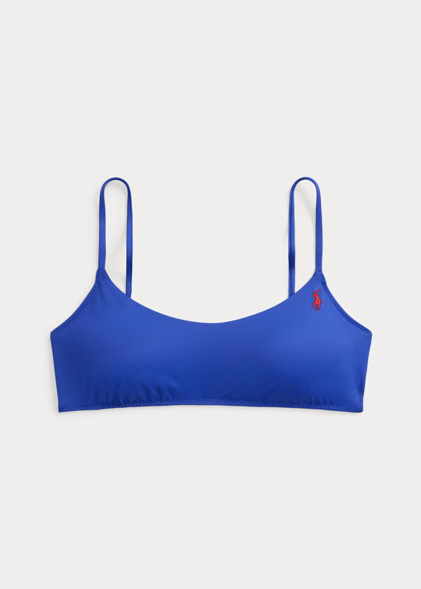 Embroidered Pony Bikini Top - 1
