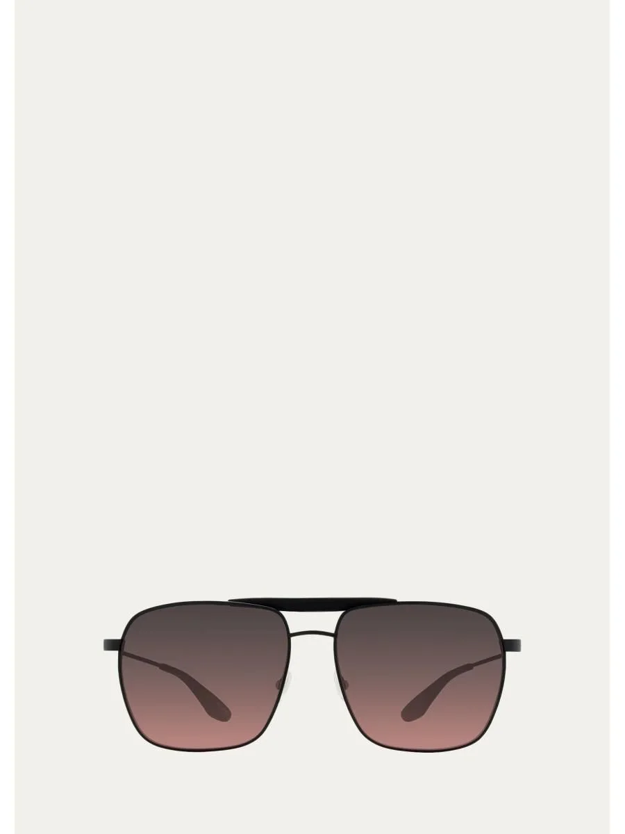 Men's Bhanot Titanium Aviator Sunglasses - 1