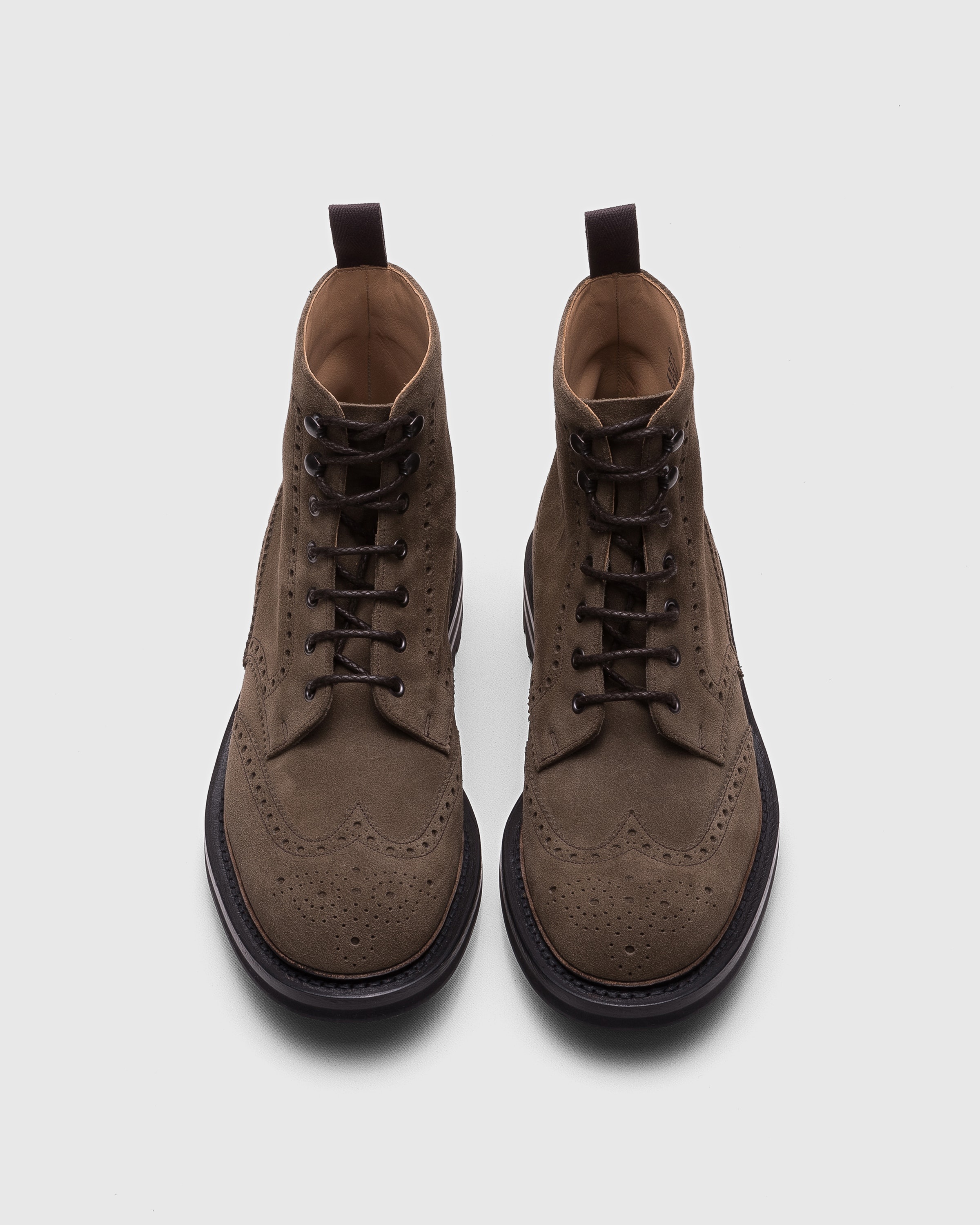 Suede Lace-Up Boot - 5