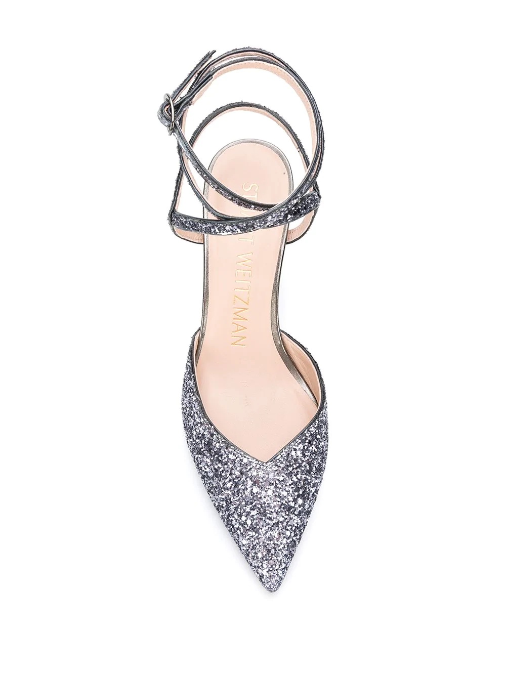 Revel 75mm glitter pumps - 4