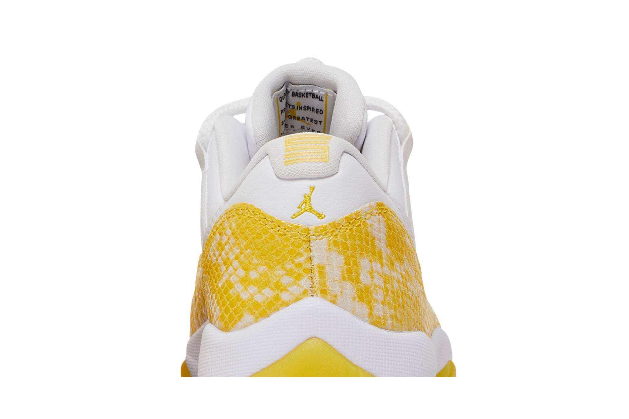 Wmns Air Jordan 11 Low 'Yellow Snakeskin' - 7