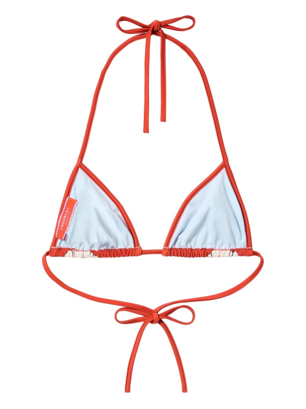 floral-print bikini top - 5