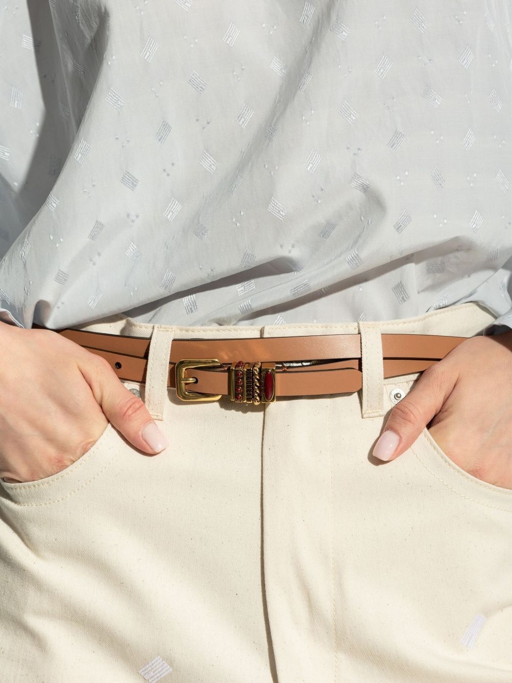 leather belt - 4