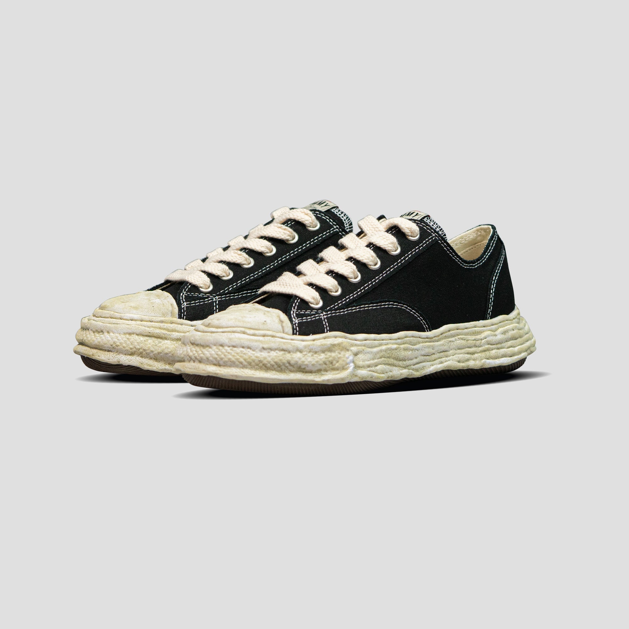 PETERSON 23 OG SOLE LOW-TOP VINTAGE TREATMENT SNEAKERS - 2