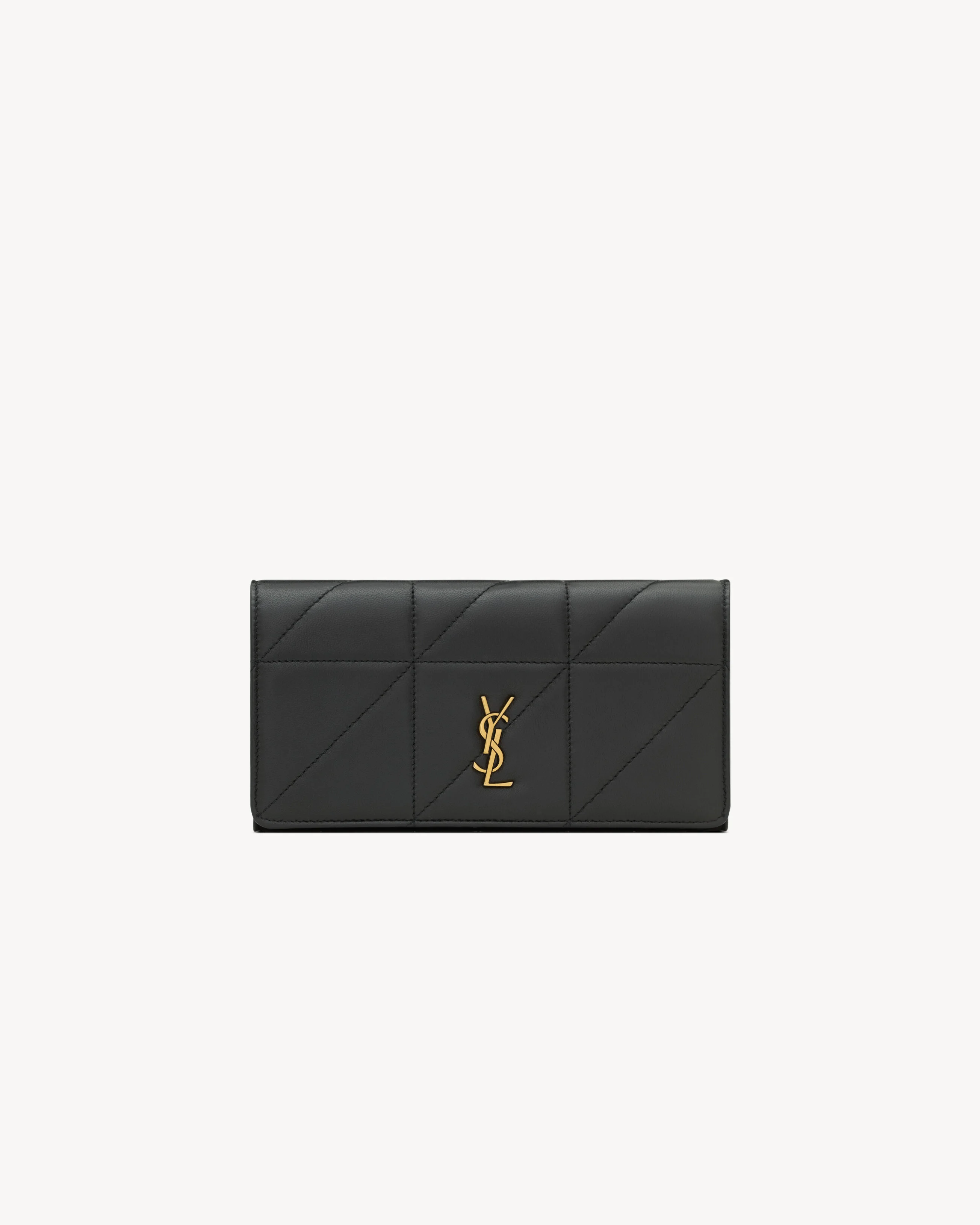 JAMIE LARGE FLAP WALLET IN LAMBSKIN - 1