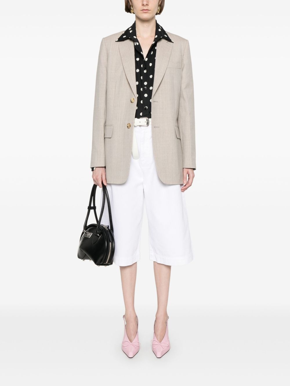 virgin-wool blazer - 2