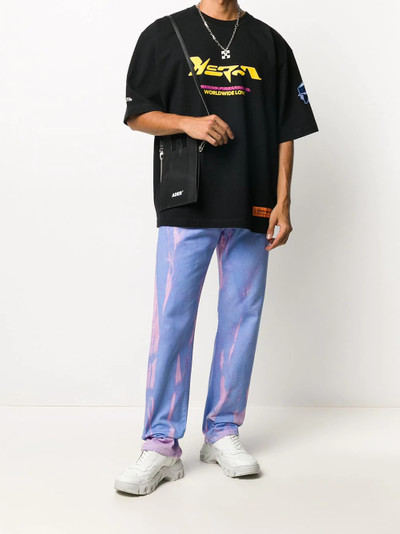 Heron Preston logo-print oversized T-shirt outlook