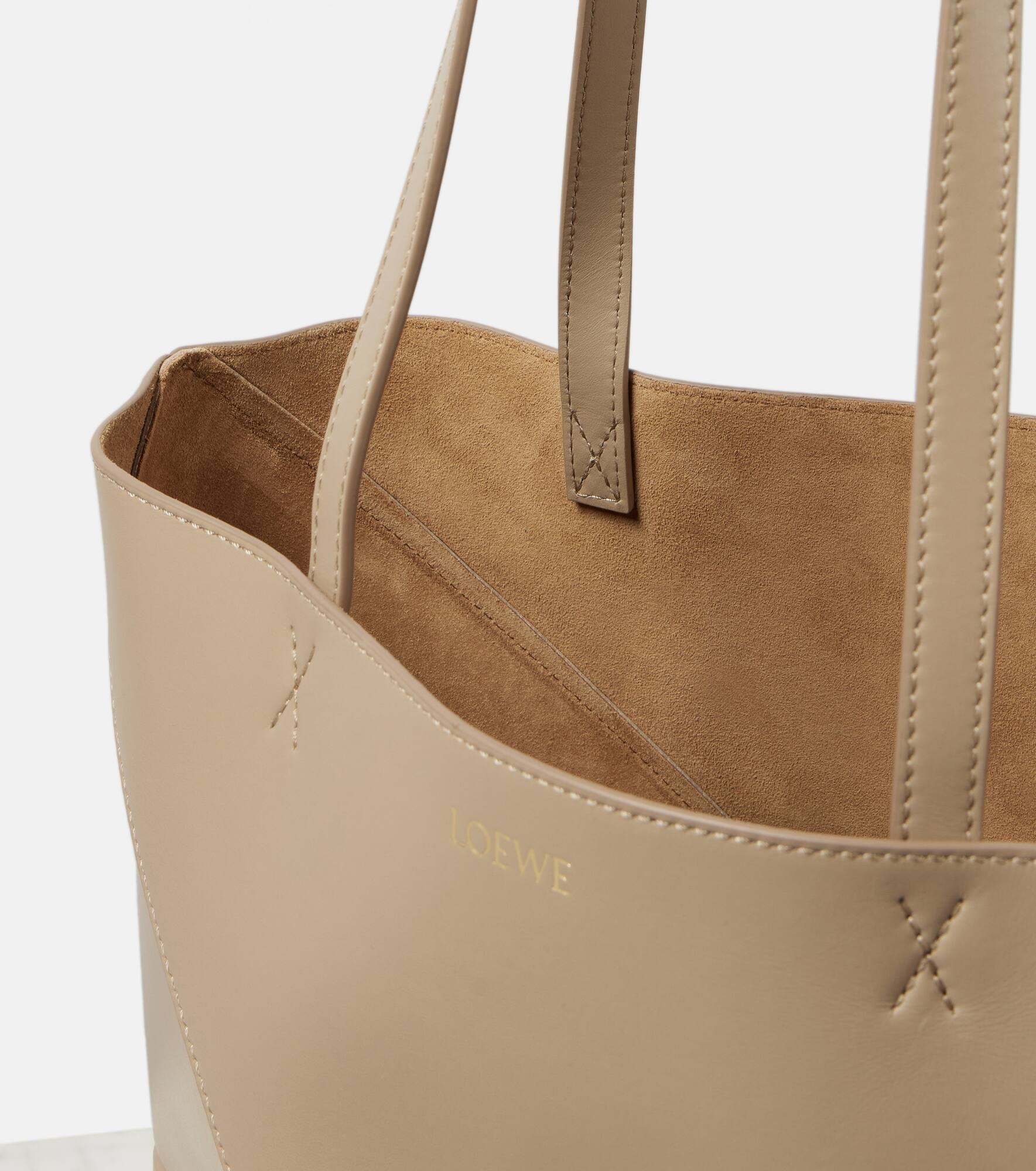 Puzzle Fold Medium leather tote bag - 3