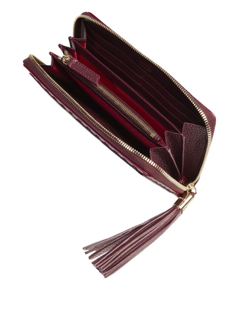 tassel zip-around wallet 4