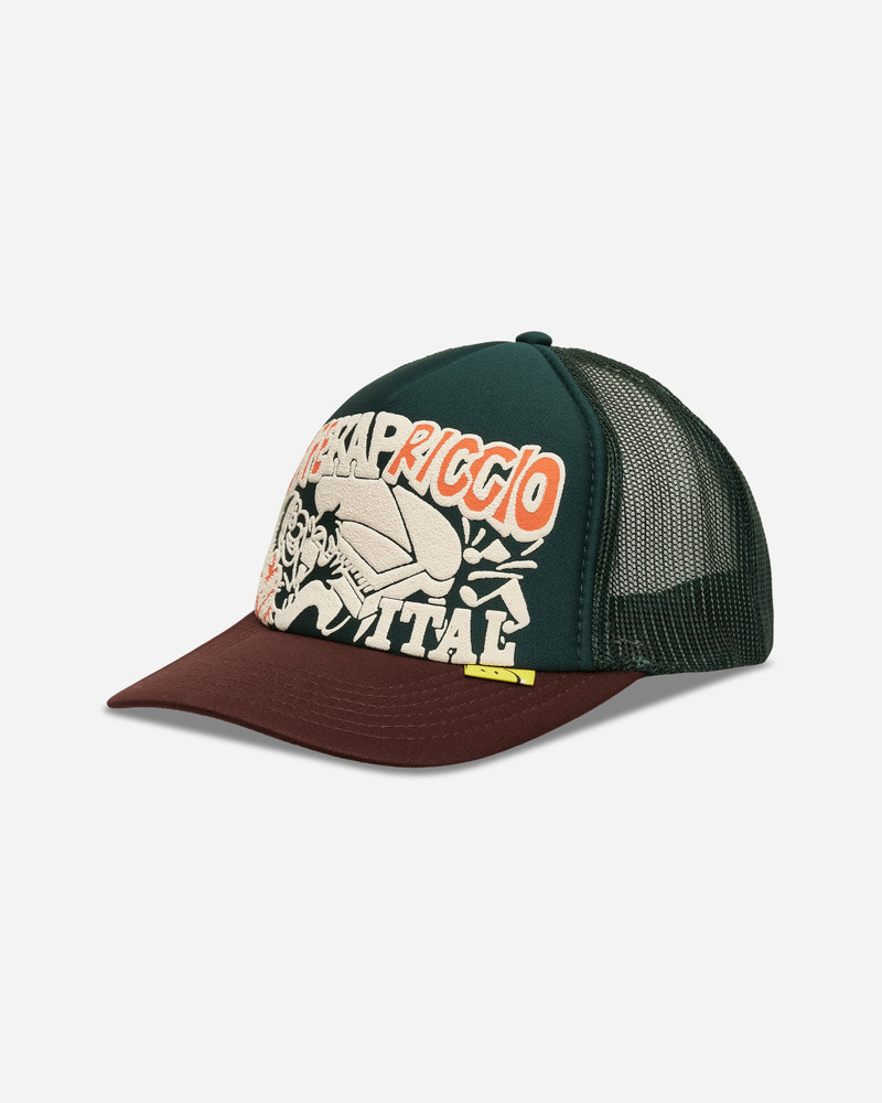 Kapital Life Kapriccio Track Cap Green / Brown outlook