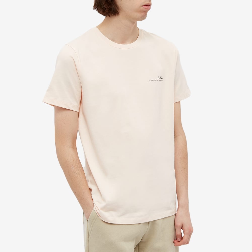 A.P.C. Item Logo Tee - 3