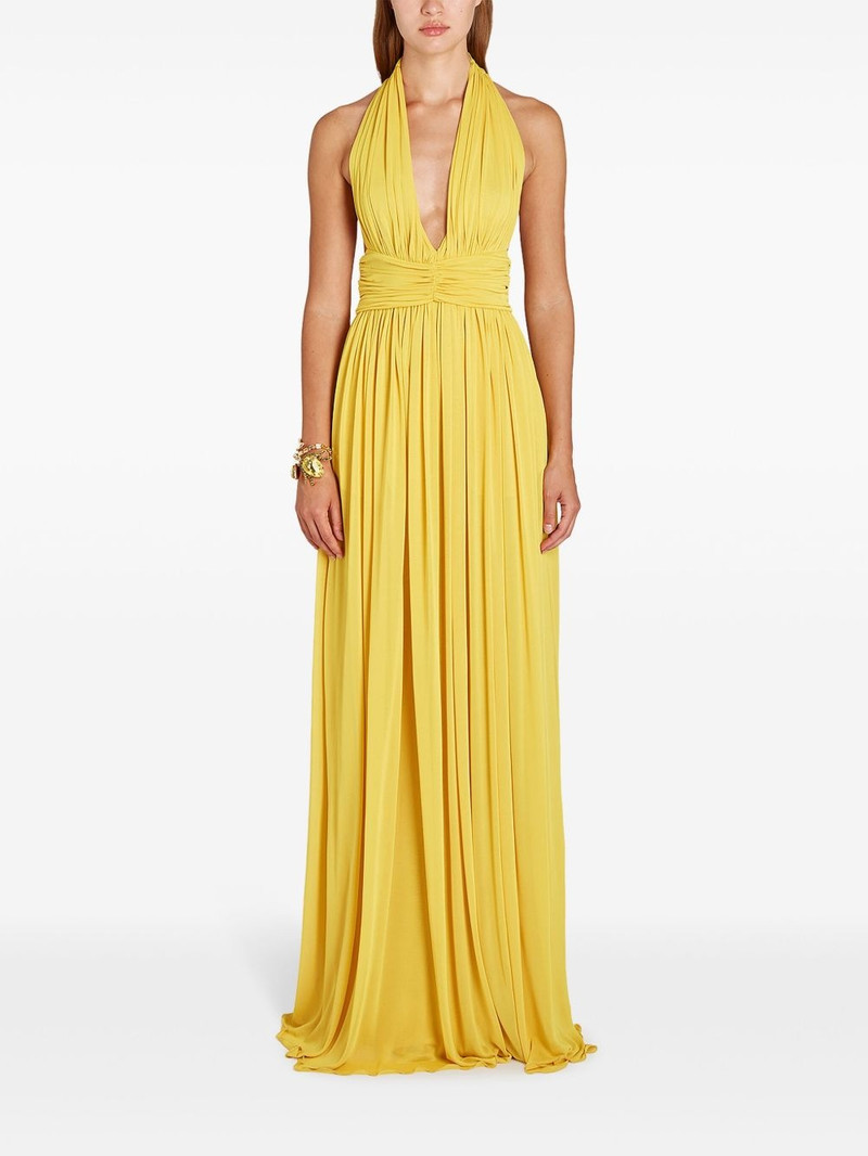 GIAMBATTISTA VALLI open-back maxi dress outlook