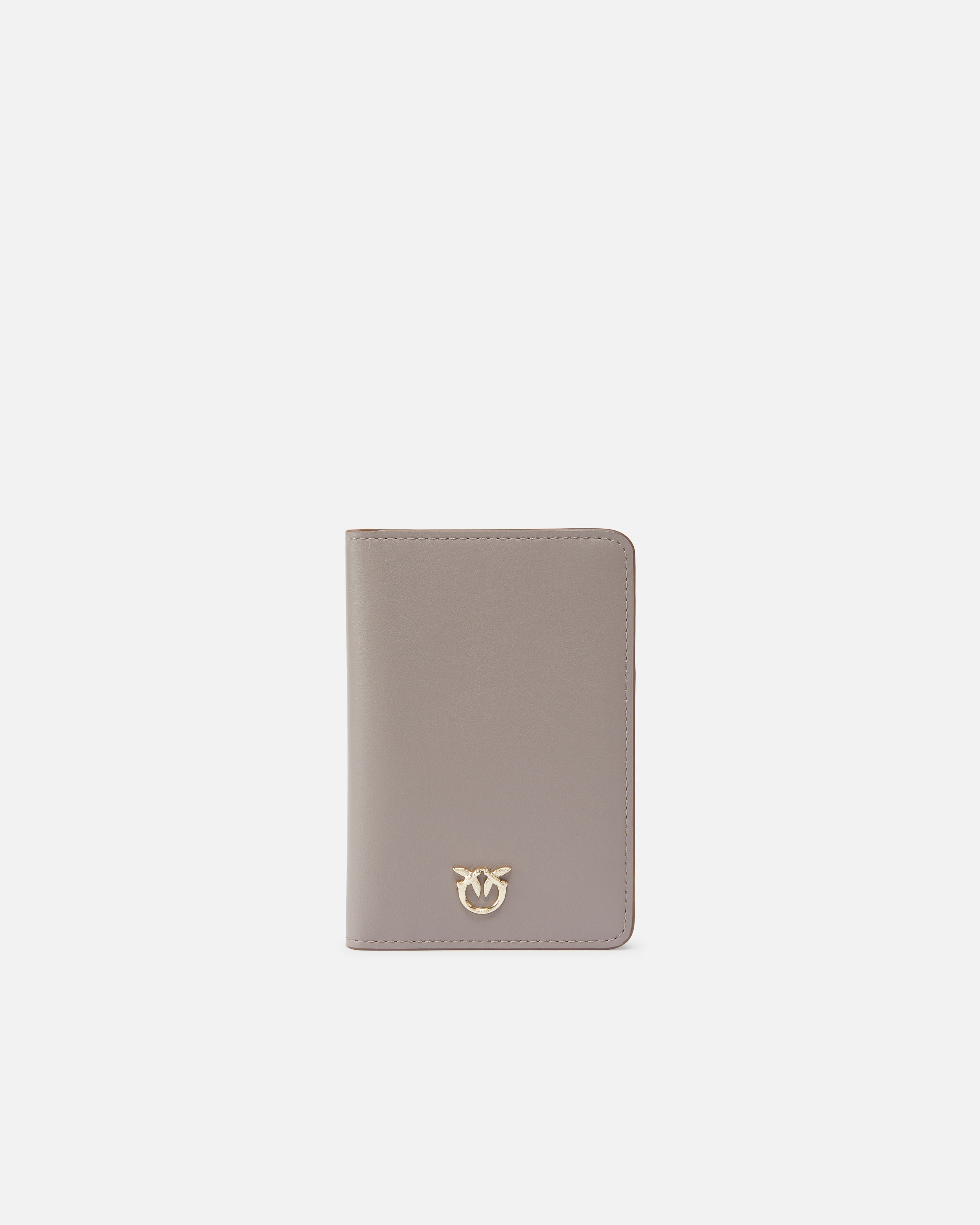 SMOOTH LEATHER PASSPORT HOLDER PINKO GALLERIA. - 1