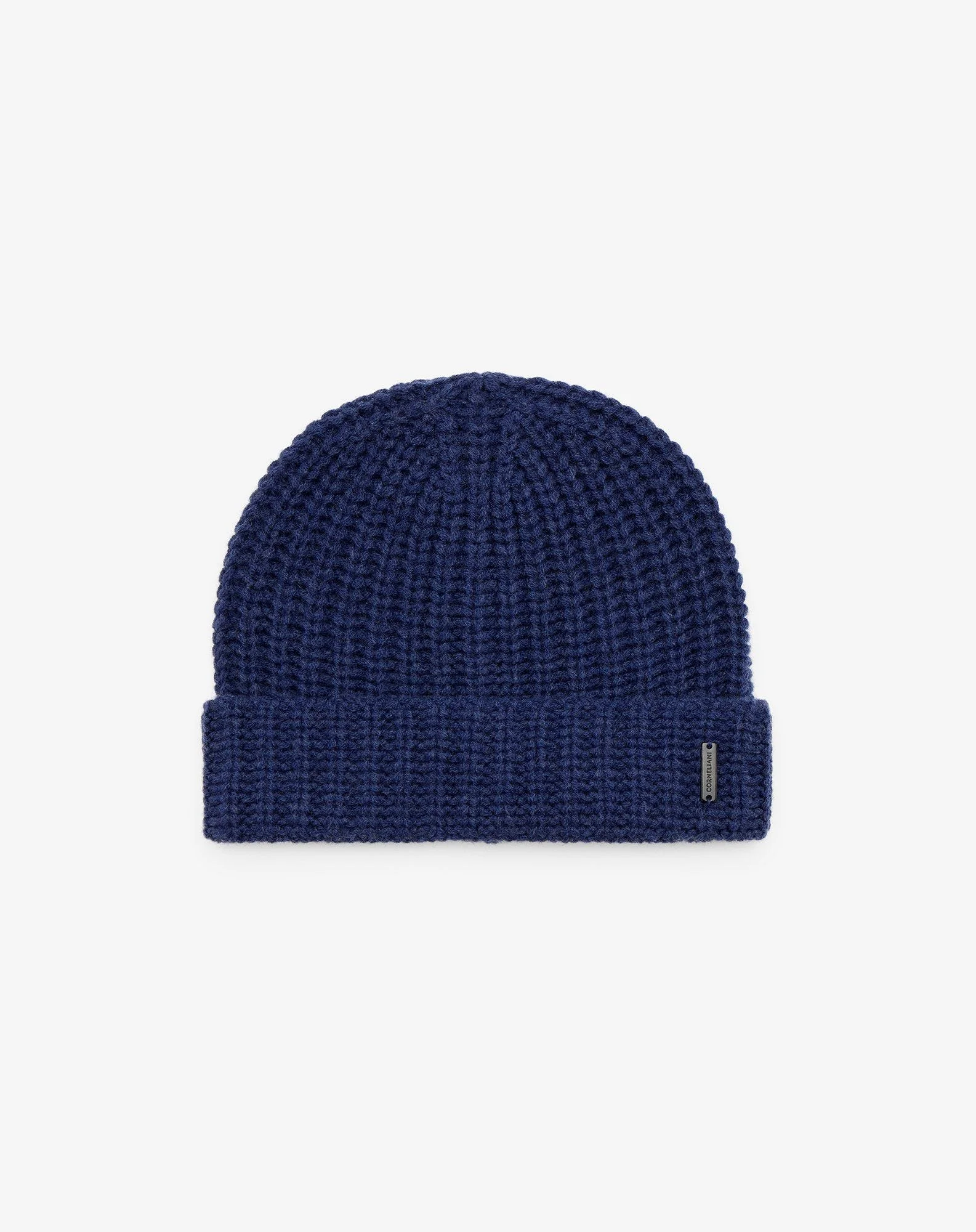 Pale mélange blue wool and cashmere hat - 1