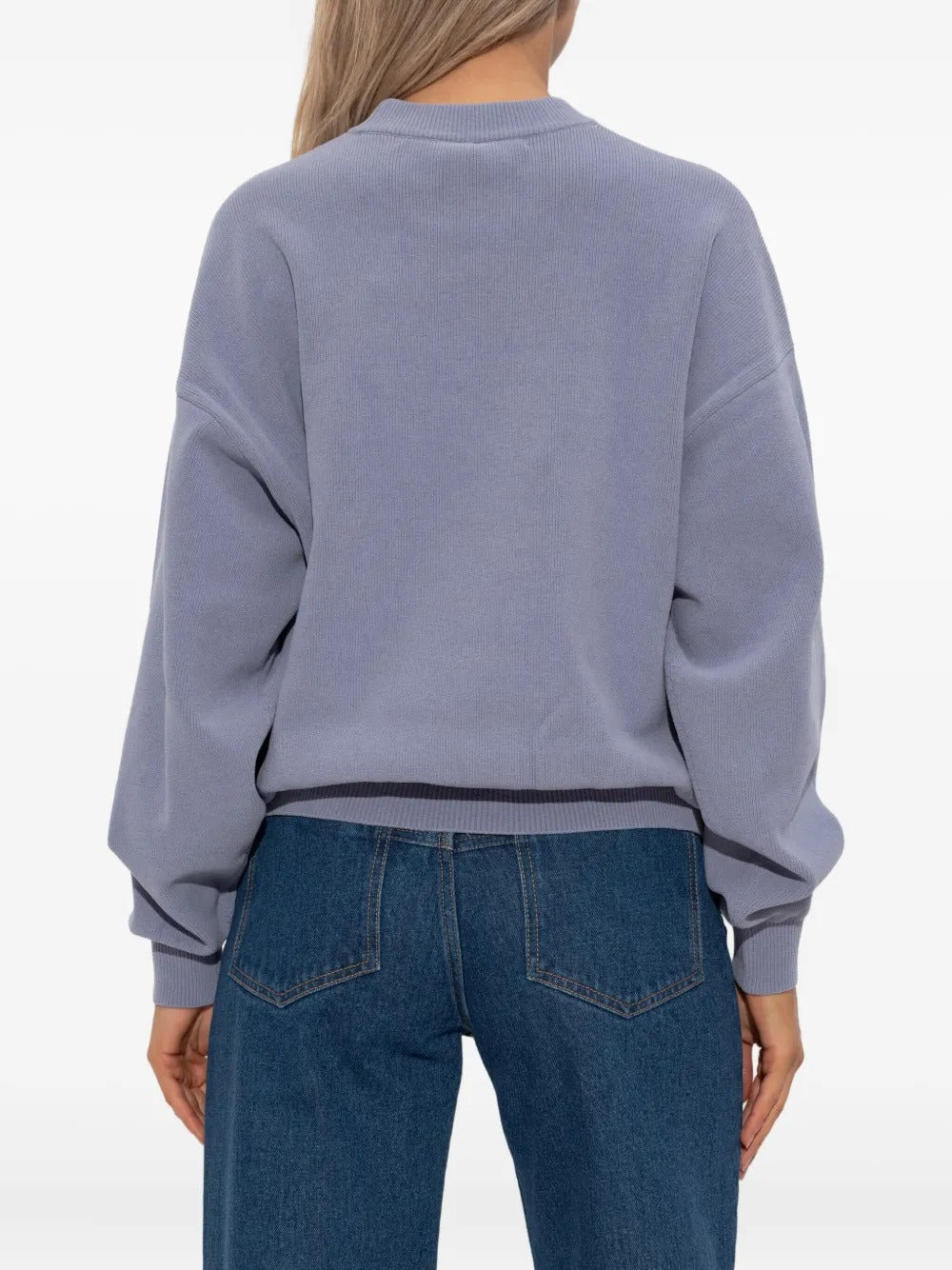 ALEXANDER WANG - Women Embossed Logo Ribbed Pullover - 2