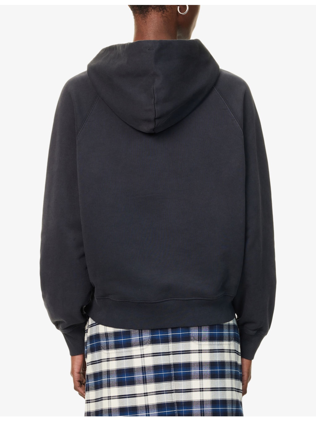 Hudson Logo-Patch Cotton Hoody - 4