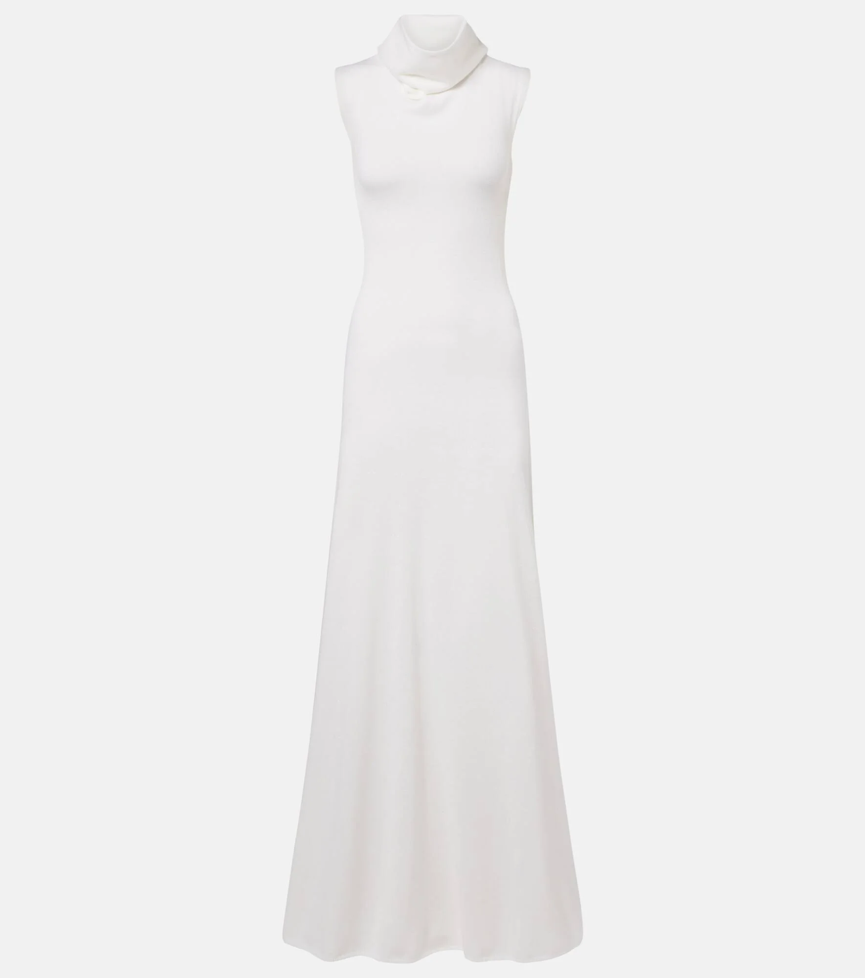 Knitted wool maxi dress - 1