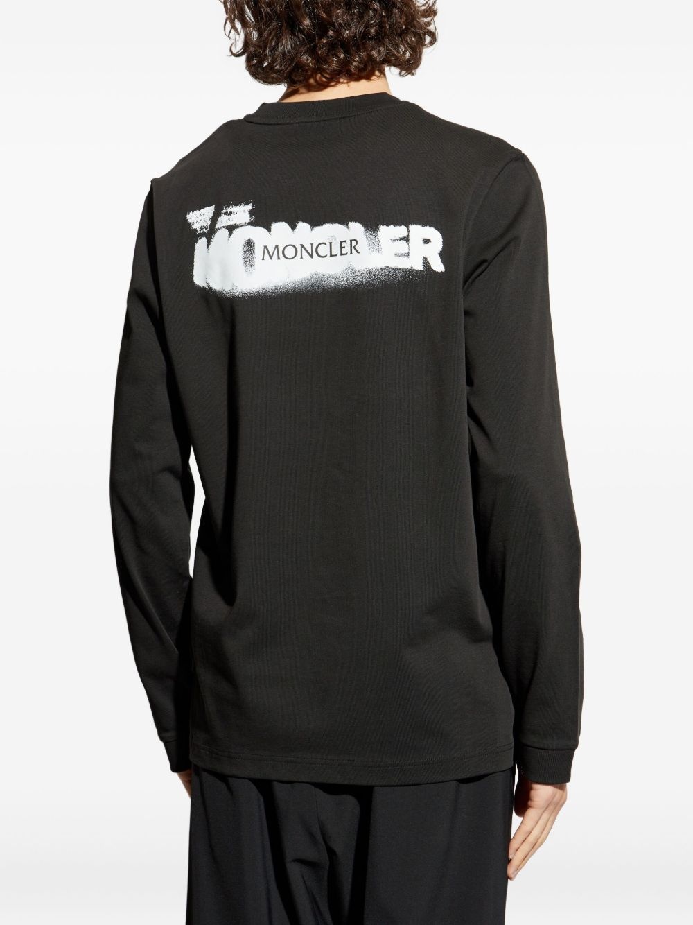 logo-patch long-sleeve T-shirt - 4
